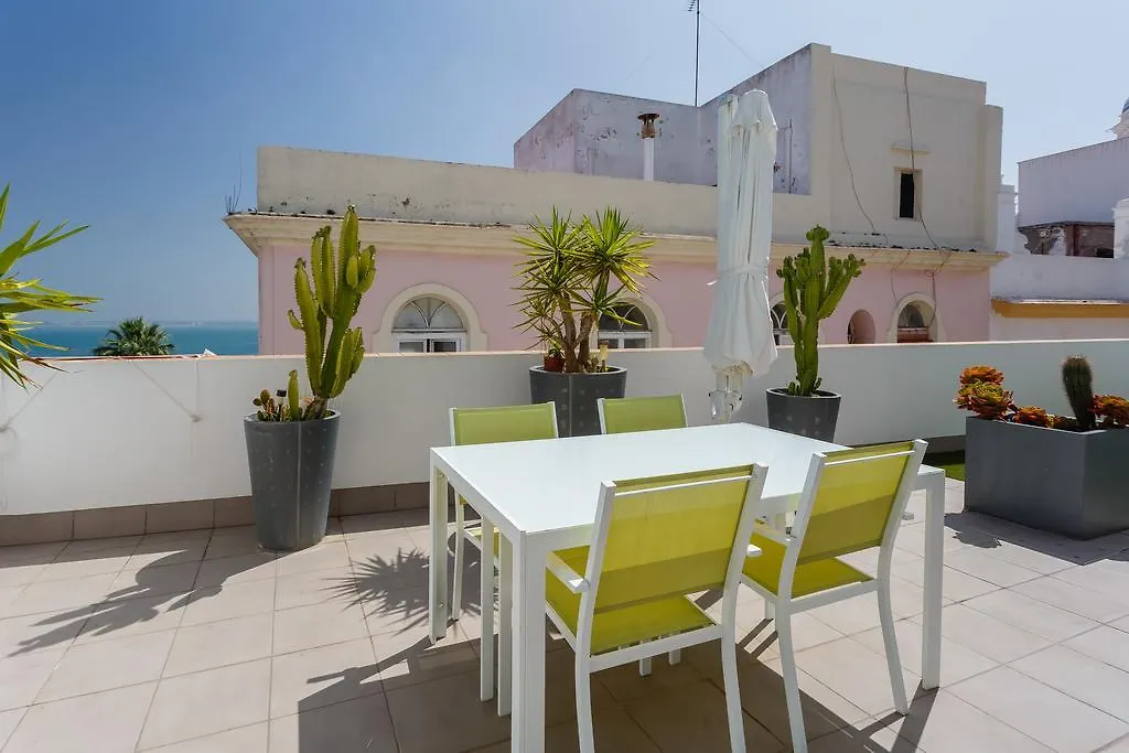Apartment El Atico Del Marques Free Parking By Cadiz4Rentals